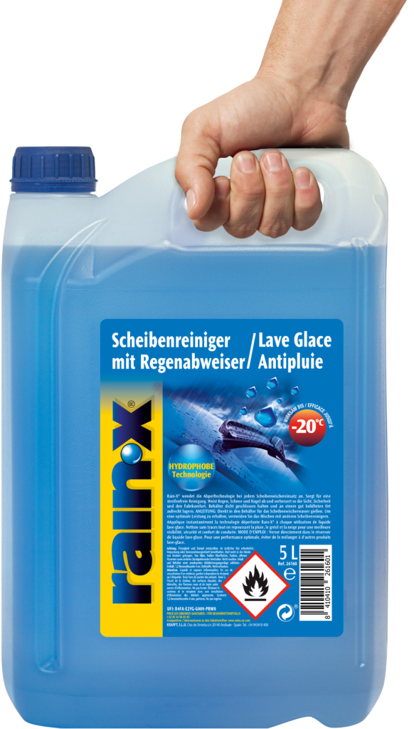  Rain-X Spray Dégivrant Pare-Brise et Traitement Anti-Pluie 2 en  1 - Lave Glace Vitre Voiture De Icer - 500ml