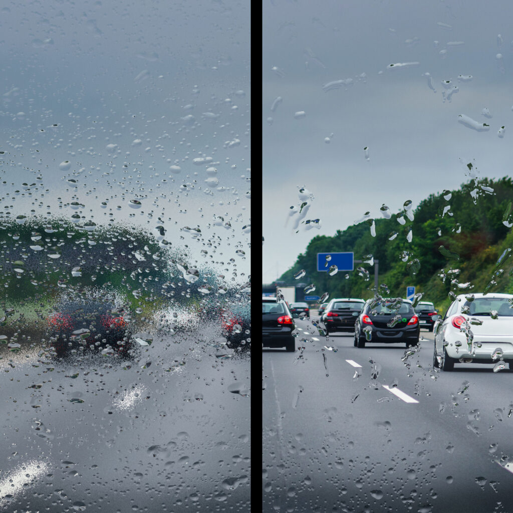 Le nouvel atout anti-pluie sur la route : le déperlant Rain-X