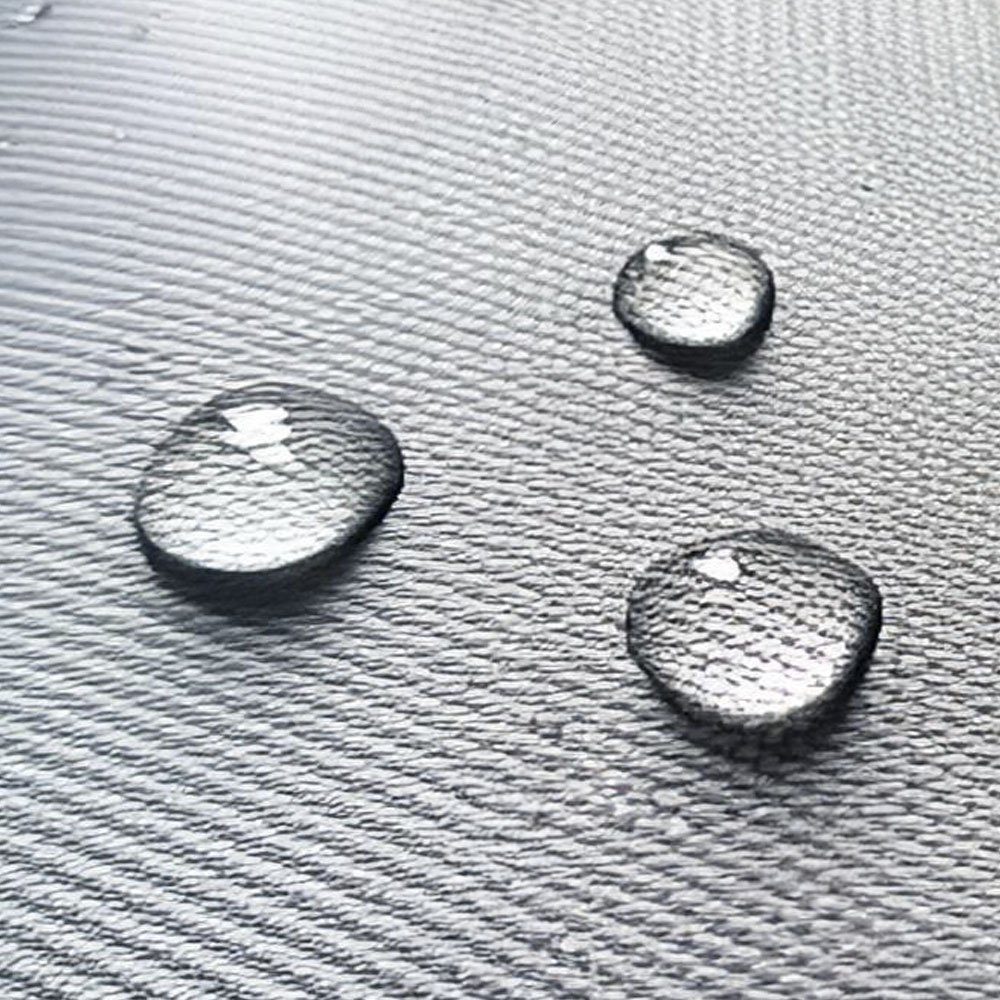 Water drops on textile